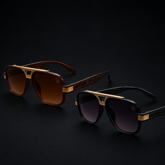 GAFAS POLARIZADAS MONACO GOLD — COMBO